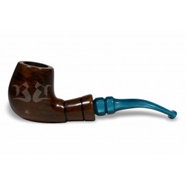 Cachimbo Bertoldi New Rose Natural Curvo Peça Única